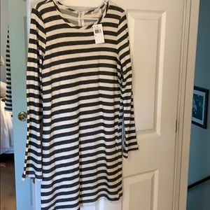 Women’s stripped sweater dress